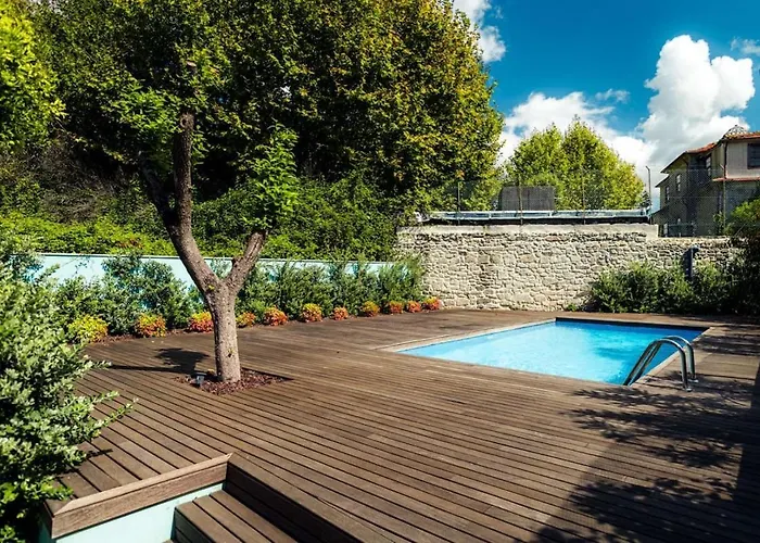 Swimming Pool Luxury House 1 公寓 波尔图
